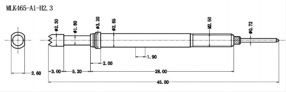 LK165 / LK465‑Series Threaded Switch Probe